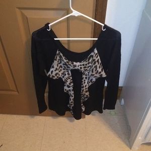 Blouse with bow